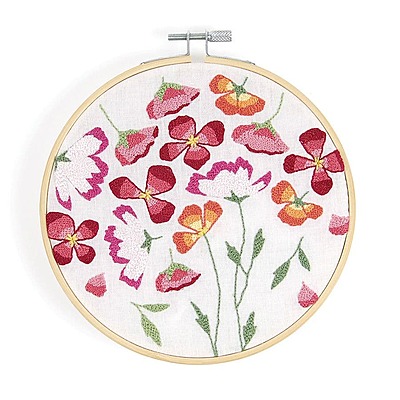 Kit Punch Needle DMC Pavots