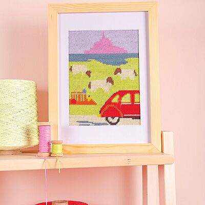 Weekend - Tela Mezzopunto con nuovi colori DMC Lanato Weekend - Tela Mezzopunto con nuovi colori DMC Lanato