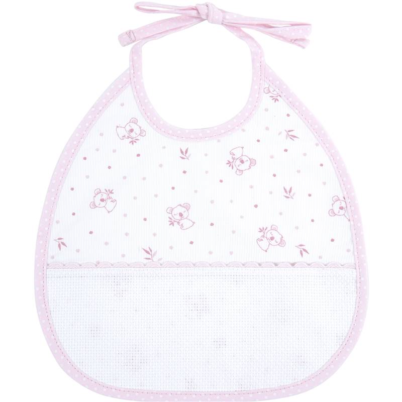 Bavaglino Koala 3 mesi da ricamare a punto croce