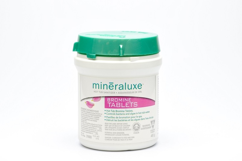 MINERALUXE SANITIZER BROMINE TABS 480g MINERALUXE SANITIZER BROMINE TABS 480g