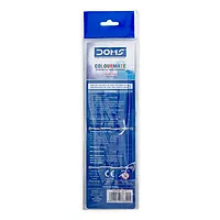 DOMS Colourmate Flat Paint Brushes Set of 4 (1,2,4,6) – Synthetic Hair Brushes