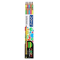 Doms Neon Super Dark HB/2 Graphite Pencil Box Pack