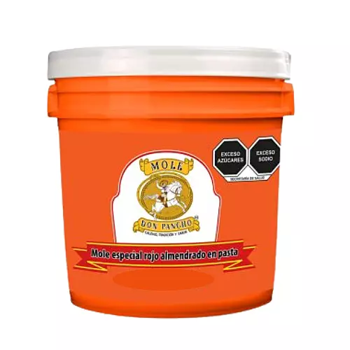 DON PANCHO CUBETA DE MOLE EN PASTA ALMENDRADO 5 KG