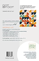 Dot By Dot Modern Quilt Pattern | Zen Chic | Brigitte Heitland | #DOQP