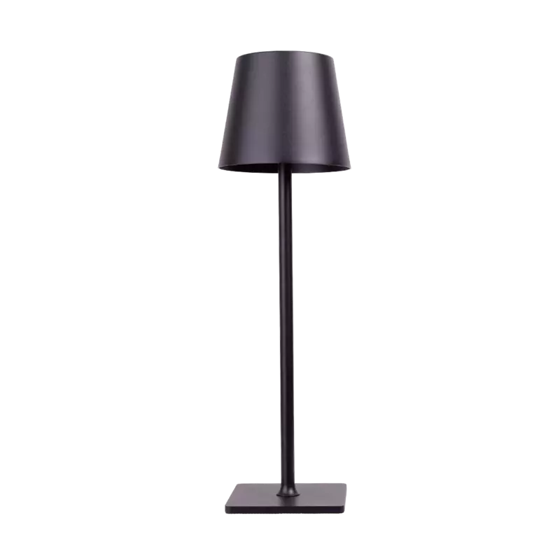 Lampara Touch Campana Negra