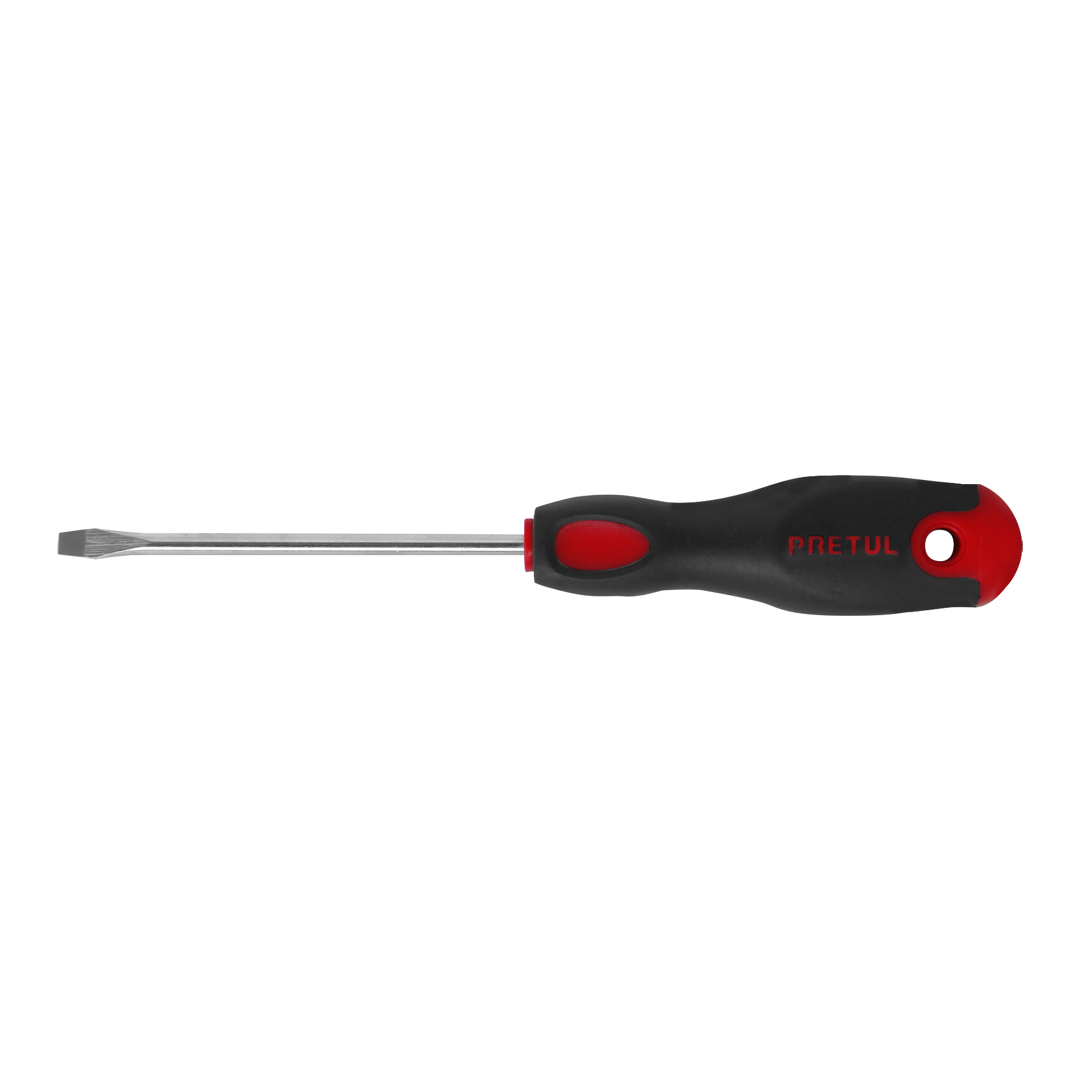 Desarmador plano, 3/16x4', mgo Comfort Grip, Pretul - DR-3/16X4BP / 21480