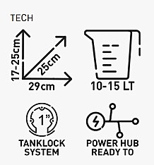 KAPPA TANKLOCK TANKBAG DR01