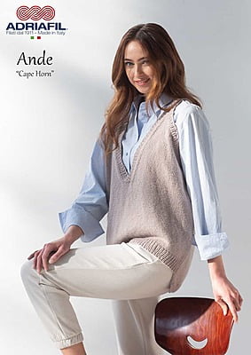 Gilet Cape Horn Filato Ande