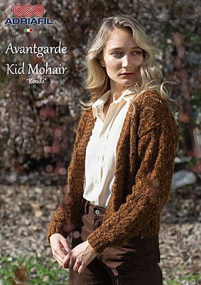 Cardigan Ronda Filati Avantgarde e Kid Mohair Cardigan Ronda Filati Avantgarde e Kid Mohair