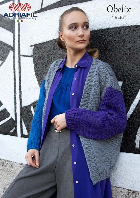Cardigan Bristol Filato Obelix