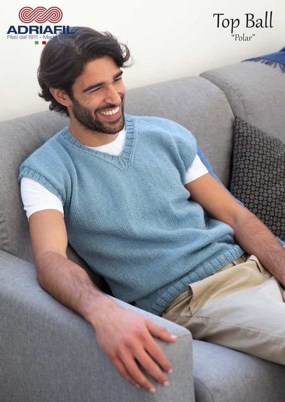 Gilet da uomo Polar Filato Top Ball