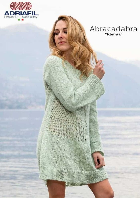 Maxi Maglione Kleinia filato Abracadabra