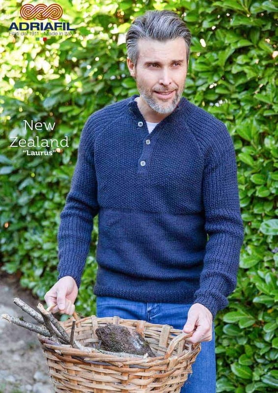 Pull uomo Laurus con filato New Zealand