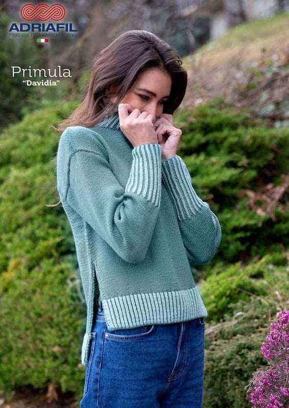 Maglione Davidia con filato Primula