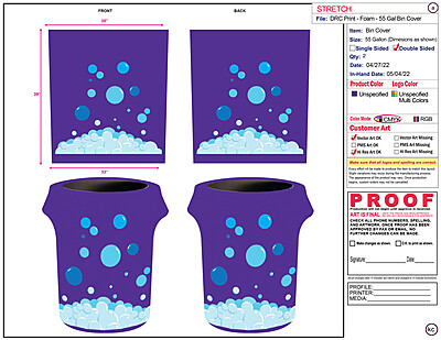 55 Gallon Bin Cover 55 Gallon Bin Cover