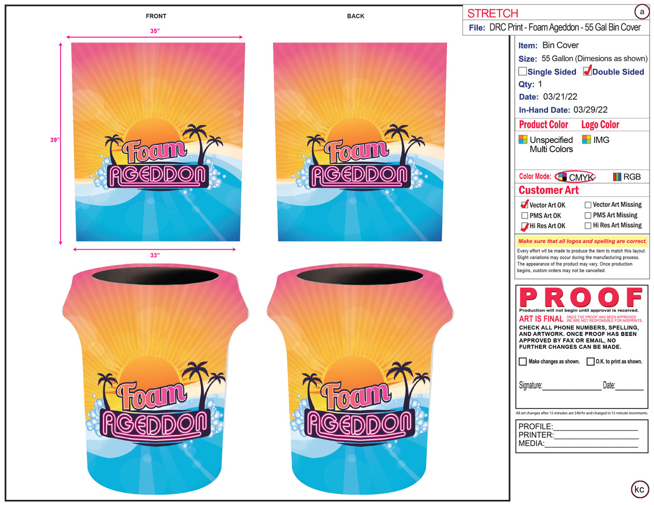 55 Gallon Bin Cover 55 Gallon Bin Cover