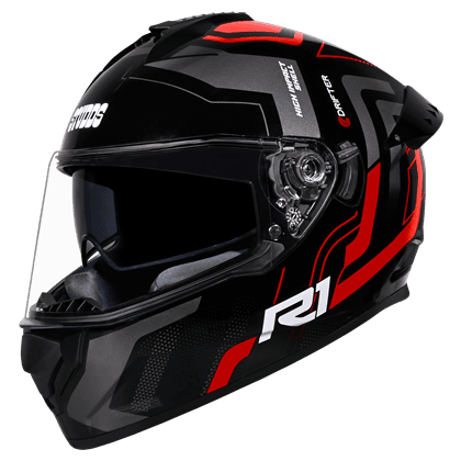 STUDDS DRIFTER D4 R1 BLACK N2 RED D/V L