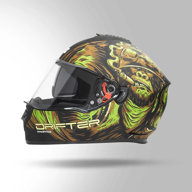 STUDDS DRIFTER D3 BLACK N3 GREEN D/V (L)
