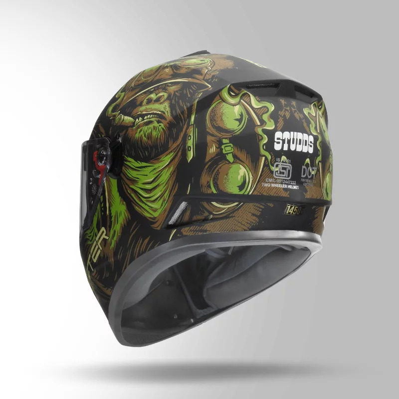 STUDDS DRIFTER D3 BLACK N3 GREEN D/V (L)