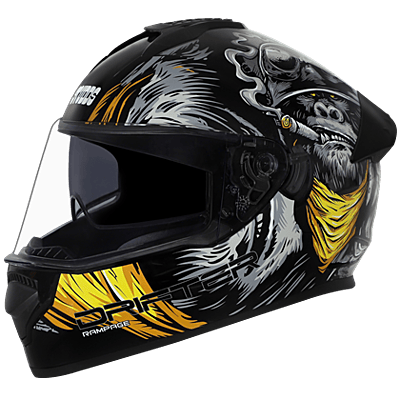 STUDDS DRIFTER D3 BLACK N5 YELLOW D/V XL STUDDS DRIFTER D3 BLACK N5 YELLOW D/V XL