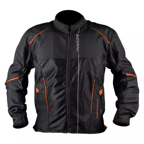 AXOR DRIFT JACKET BLACK NEON ORANGE XL