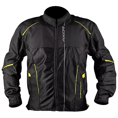 AXOR DRIFT JACKET BLACK NEON YELLOW L AXOR DRIFT JACKET BLACK NEON YELLOW L