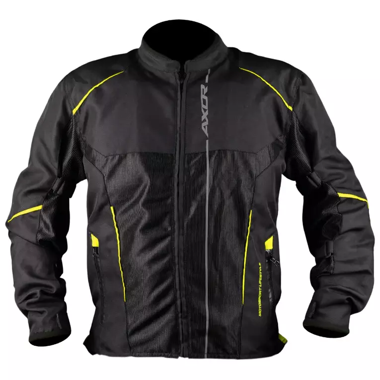 AXOR DRIFT JACKET BLACK NEON YELLOW M