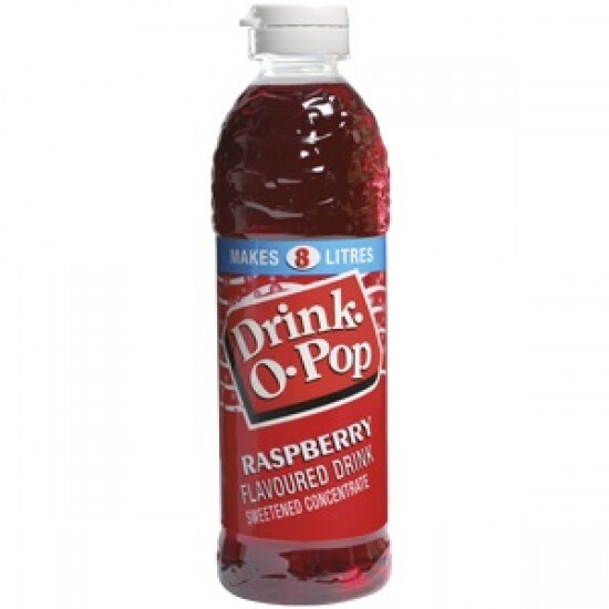 DRINK O POP RASPBERRY 10X200ML