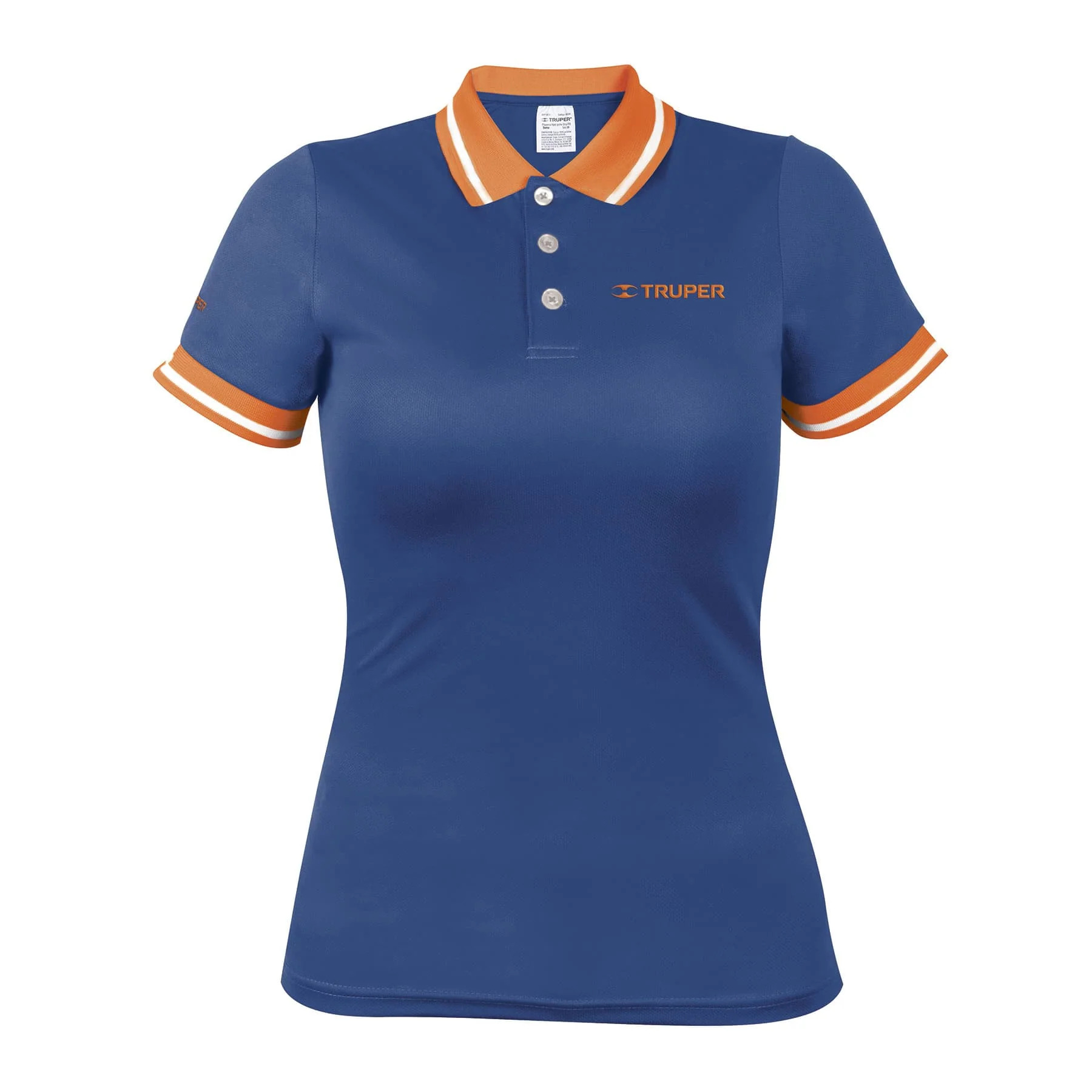 Playera Tipo Polo, Dry Fit, Naranja, Para Dama, Talla Ch 69986 - Dry-Nd-C