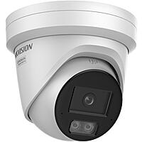 4MP Smart Hybrid Light With Colorvu Fixed Turret Network Camera 2.8mm With Audio