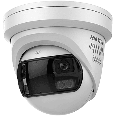 Hikvision 8 MP Panoramic ColorVu Fixed Turret, 180Β° panoramic Hikvision 8 MP Panoramic ColorVu Fixed Turret, 180Β° panoramic