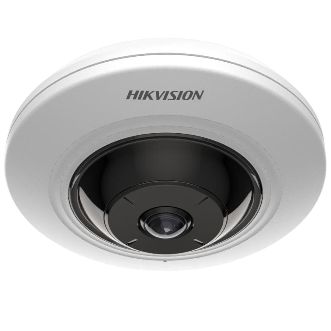 Hikvision 5MP Fixed Fisheye Network Camera, 1.05mm