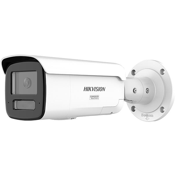 Hikvision 8MP AcuSense Strobe Light and Audible Warning Fixed Bullet, 2.8mm, IR 60M, MIC