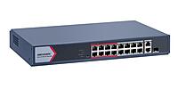 HIKVISION 16 Port Fast Ethernet POE Switch 10/100 DS-3E1318P-EI/M