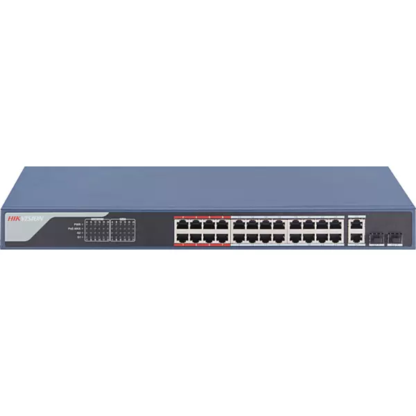 16 Port Fast Ethernet Smart POE Switch - DS-3E1326P-EI (B)