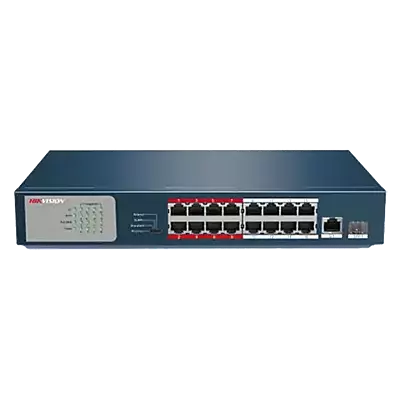 16 Port Gigabit Smart POE Switch - DS-3E1518P-EI/M