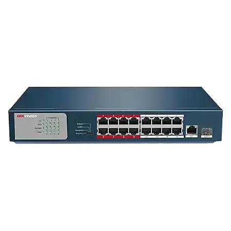 16 Port Gigabit Smart POE Switch - DS-3E1518P-EI/M