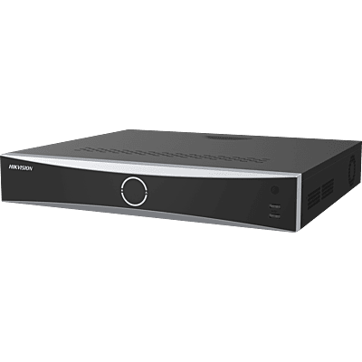 Hikvision 32CH I/VPro Series NVR with AcuSeek, AcuSearch, 16 PoE, 4 Bay, 1RU, No HDD