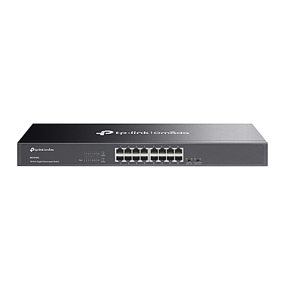 TP-Link Omada 16-Port Gigabit Unmanaged Rackmount Switch TP-Link Omada 16-Port Gigabit Unmanaged Rackmount Switch
