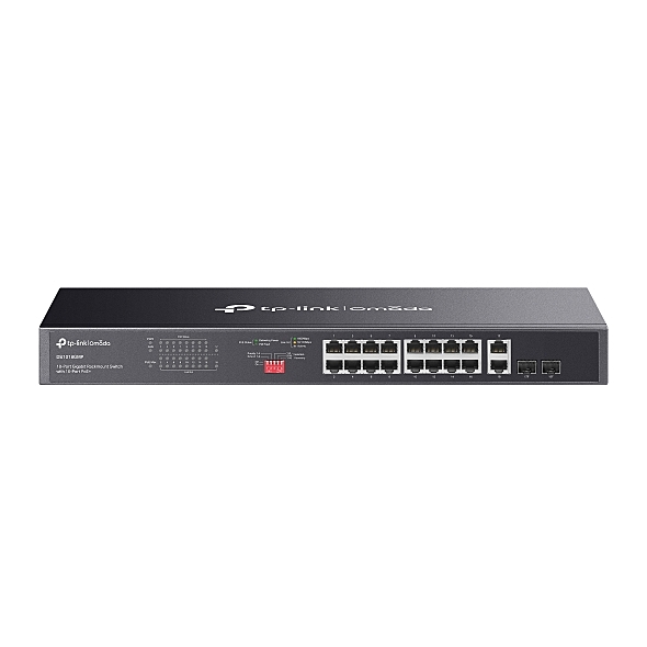 TP-Link Omada 18-Port Gigabit Rackmount Switch with 16-Port PoE+