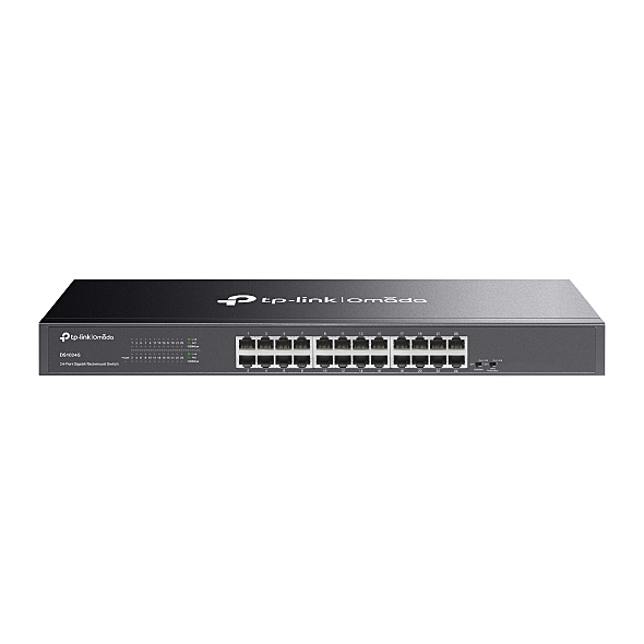 TP-Link Omada 24-Port Gigabit Unmanaged Rackmount Switch TP-Link Omada 24-Port Gigabit Unmanaged Rackmount Switch