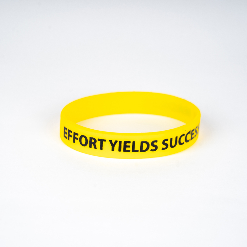 Silicone Wrist Band - Yellow