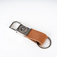 Keychain Leather Brown