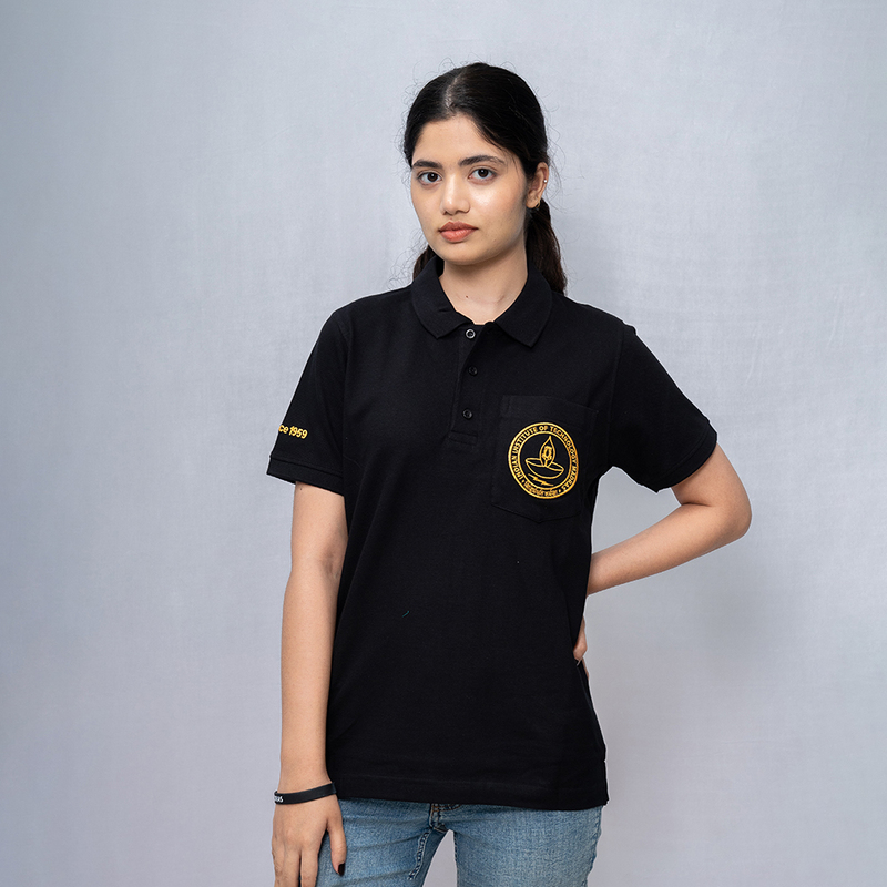 IITM Polo-Black Tshirt