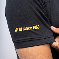 IITM Polo-Black Tshirt