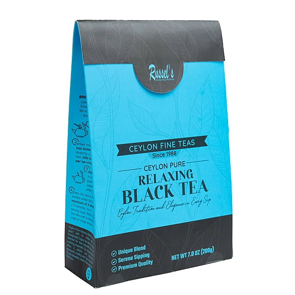 Russel's Organic Relaxing Black Tea - Ceylon Pure