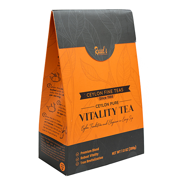 Russel's Organic Vitality Tea - Ceylon Pure