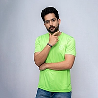 Round Neck Dry Fit | Neon Green