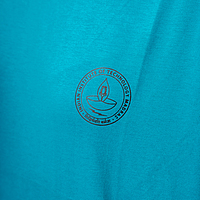 Round Neck Aqua Blue
