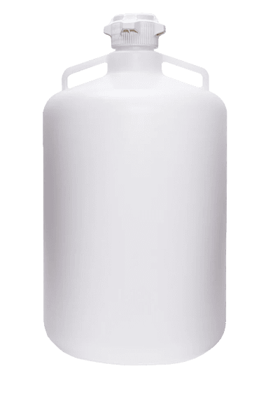 EZLabpure™ 50 L Round Carboy, PP, Foxx 83B VersaCap, 1/EA